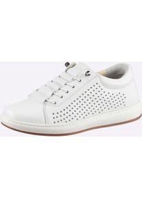 Sneaker Andrea Conti, Damen, Gr. 42, wei&szlig;, Glattleder, Leder, Rindsleder, Schuhe Sneaker
