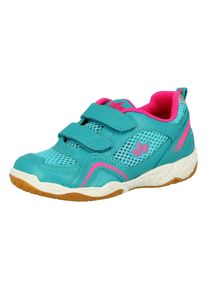 Hallenschuh Lico "Sportschuh Enjoy V", M&auml;dchen, Gr. 33, Textil, blau, Synthetik, Schuhe Hallenschuh