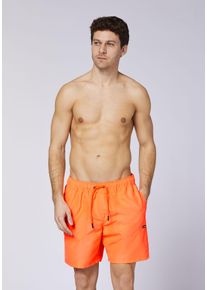 Badeshorts Chiemsee, Herren, Gr. M (48/50), shocking orange, 100% Polyester, Badehosen Badeshorts