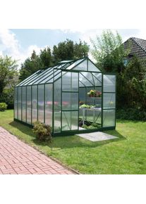 Gew&auml;chshaus Vitavia "Uranus 11500", gr&uuml;n, B:254cm T:441cm, Gew&auml;chsh&auml;user, Gew&auml;chshaus