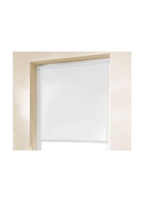 Seitenzugrollo K-home "Thermo Klemmfix-Rollo" Gr. 7, wei&szlig;, B:100cm H:150cm, Polyester, Rollos, Seitenzugrollo, 1 St&uuml;ck, Topseller