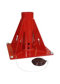 Thern Bodemhouder platform, voor zwenkkraan COMMANDER 2000, met poedercoating