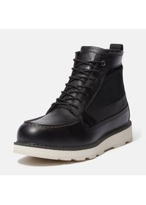 Schn&uuml;rboots Timberland "BRITTON MILLSMID LACE UP WATERPROOF BOOT", Herren, Gr. 44, schwarz (schwarz full grain), Leder, Schuhe Schn&uuml;rboots, Winterstiefel, Schn&uuml;rstiefel, Winterschuhe, wasserdicht