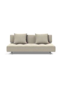 Schlafsofa INNOVATION LIVING &trade; "Longhorn, G&auml;stebett, Couch, Tagesliege, Bettsofa", beige, B:210cm H:79cm T:114cm, Sofas, Schlafsofa, Schlaf-, Relax-, oder Sitzposition, Liegefl&auml;che 140x200 cm