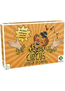 Selecta Spielzeug Brettspiel Spiele aus der Vergangenheit - Zirkus/Schlangen und Leitern