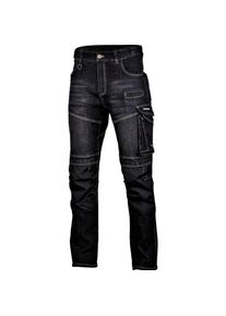 Lahti Pro, Outdoorhose, Reinforced Black Stretch Jeans, "S", Ce, Lahti (S), Schwarz