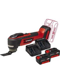Einhell, Multifunktionswerkzeug, TP-MG 18 Li BL Solo 4,0 Ah Accu (2x) Starterspakket