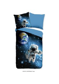 Good Morning, Bettw&auml;sche, Astronaut (Bettw&auml;sche Set, 135 x 200 cm (80 x 80 cm))