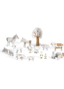 Djeco 3D Bau- & Malset Bauernhof (klein)