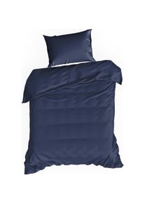 Eurofirany, Bettw&auml;sche, EUROFIRANA NOVA Bettw&auml;scheset aus hochwertigem Baumwollsatin, einfarbig, 140 x 200 cm (Duvetbezug, 140 x 200 cm)