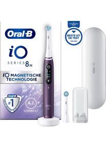 Oral-B, Elektrische Zahnb&uuml;rste, iO 8N - Violet - Elektrische Tandenborstel - Ontworpen Door Braun