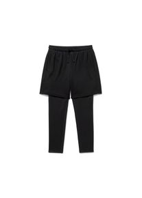 Tchibo - Kinder-Sporttight mit Shorts - Gr. 158/164 - schwarz