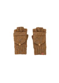 Bickley + Mitchell Amsterdam Damer Korte fingerhandsker brun-meleret St&oslash;rrelse XS/XL