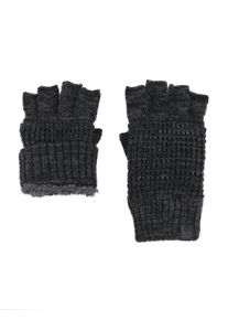 Bickley + Mitchell Amsterdam M&aelig;nd Korte fingerhandsker sort-meleret St&oslash;rrelse One Size