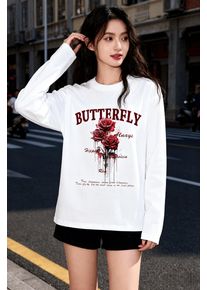 New men&rsquo;s and women&rsquo;s T-shirts, featuring gentle thorn prints in a dark romantic style, casual short-sleeve couple T-shirts