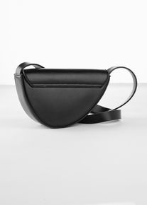 Sac &agrave; bandouli&egrave;re de forme asym&eacute;trique - noir - taille Onesize - bonprix