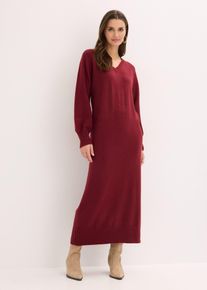 Robe midi oversize en maille - rouge - taille 58/60 (3XL) - bonprix