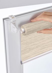 bonprix Sichtschutzrollo in Bambus Optik, beige