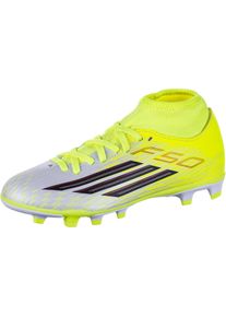Adidas F50 LEAGUE MID FG-MG J Fu&szlig;ballschuhe Kinder - Gr&ouml;&szlig;e 33 - gelb