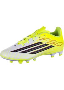 Adidas F50 CLUB FG-MG J Fu&szlig;ballschuhe Kinder - Gr&ouml;&szlig;e 38 - gelb