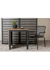 Balkontisch Diego klappbar ca. 70x70 cm Holz/Schwarz