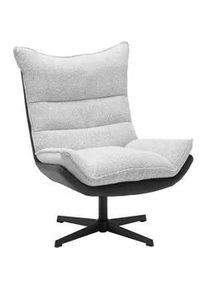 Sessel Audrey Creme/Schwarz