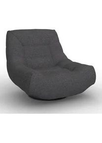 Sessel Lorena Boucl&eacute; Schwarz