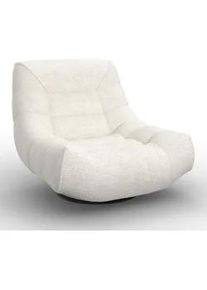 Sessel Lorena Boucl&eacute; Hellgrau