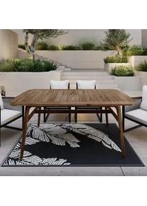 Gartentisch Nicola Walnuss- farben Akazie ausziehbar