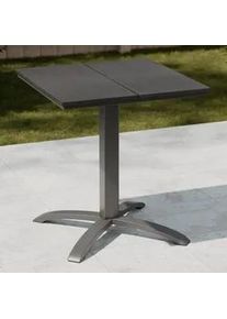 Gartentisch Florian 1 Schwarz 66x66x72cm