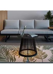 Gartenbeistelltisch Ruffy Schwarz Solar