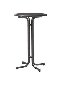 SIEGER Gartentisch Grau klappbar ca. 70x70x112cm