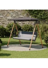 Hollywoodschaukel Budapest Anthrazit