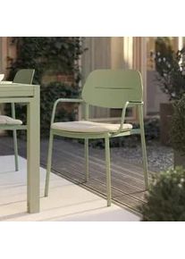 Gartenstuhl Verde Hellgr&uuml;n/Salbeigr&uuml;n Aluminium