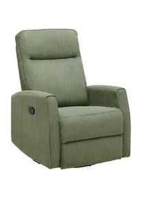 Relaxsessel Melinda Gr&uuml;n Cord