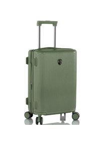 Heys Hartschalen-Trolley &raquo;Earthtone, verschiedene Gr&ouml;&szlig;en und Farben&laquo; 43 l 4 Rollen x Joachim Llambi Reisegep&auml;ck TSA Schloss Volumenerweiterung gr&uuml;n, 