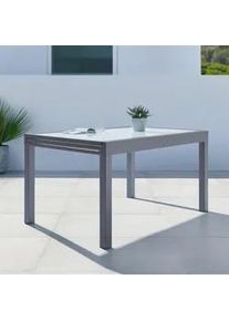 Gartentisch Atlanta 1 in Anthrazit ca.70-140x75x70cm