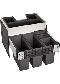 Blanco M&uuml;lltrennsystem &raquo;Select II XL 60/4&laquo; 4 Beh&auml;lter Orga, Kunststoff, Stahlblech, 600 mm Untermass