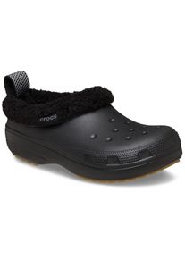 Crocs Clog &raquo;Unisex Classic Lined Shorty&laquo; Regenschuh, Outdoorschuh, Hausschuh mit Warmfutter schwarz, Gr&ouml;&szlig;e 36