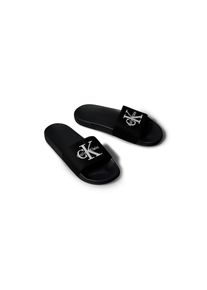 Calvin Klein Jeans Pantolette &raquo;ESS SLIDE CV&laquo; Badeschuh, Flat, Poolslides mit Logoschriftzug
