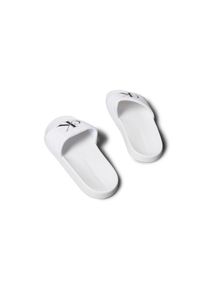 Calvin Klein Jeans Badepantolette &raquo;SLIDE MONOGRAM WN LOGO CK&laquo; Strandschuh, Pool Slides, Badeschuh, Flat mit Logo