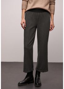 Webhose Street One, Damen, Gr. 36, L&auml;nge 26, light terra mocha, Web, Obermaterial: 72% Polyester, 25% Viskose, 3% Elasthan, Fischgratmuster, kn&ouml;chelfrei, Hosen Webhose, mit Fischgr&auml;tmuster