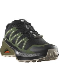 Trailrunningschuh Salomon "SPEEDCROSS PEAK", Herren, Gr. 42, schwarz, schwarz forest, rainy day, Synthetik, Textil, Schuhe Trailrunningschuh