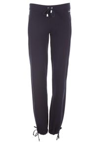 Sporthose WINSHAPE "WTE8", Damen, Gr. L, Normalgr&ouml;&szlig;en, blau (night blau), 90% Baumwolle, 10% Elasthan, Hosen Sporthose, Trainingshose