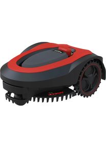 G&uuml;de Rasenm&auml;hroboter G&Uuml;DE "GRR 180.1", rot (schwarz), B:65cm H:23cm T:47cm, Rasenm&auml;hroboter, Rasenm&auml;hroboter, 3 Messer sorgen f&uuml;r perfekten Rasenschnitt