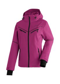 Skijacke Maier Sports "Lunada", Damen, Gr. 36, pink (magenta), 100% Polyester, Rundhals, Jacken Skijacke, Damen Winterjacke, wind- und wasserdicht, 4 RV-Taschen, Regular Fit