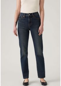 Levi's Slim-fit-Jeans LEVI'S "WEDGIE SLIM", Damen, Gr. 31, L&auml;nge 30, parallel life, Denim/Jeans, Obermaterial: 99% Baumwolle, 1% Elasthan, unifarben, slim fit lang, Jeans Slim-fit-Jeans, im Five-Pocket Style
