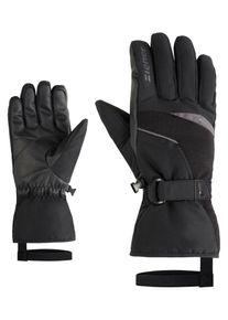 Skihandschuhe Ziener "GALERIUS-Z GTX glove man", Herren, Gr. 10, schwarz, Polyester, Handschuhe Skihandschuhe