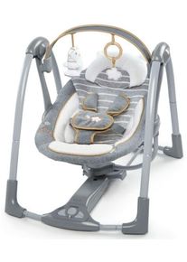 Babyschaukel Ingenuity "Swing'n' Go, Bella Teddy", Baby, grau, Kunststoff, Metall, Stoff, Babywippen Babyschaukel, tragbar, Topseller