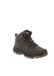 Outdoorwinterstiefel Jack Wolfskin "EVERQUEST TEXAPORE MID M", Herren, Gr. 44,5, braun, Leder, Textil, Schuhe Outdoorwinterstiefel, Winterboots, Snowboots, Winterschuhe, wasserdicht & gef&uuml;ttert